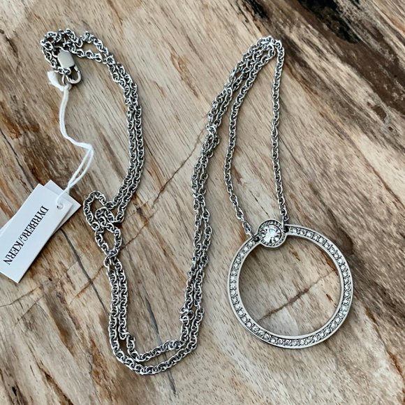 Dyrberg/Kern Shorea Swarovski crystal necklace - Picture 4 of 5